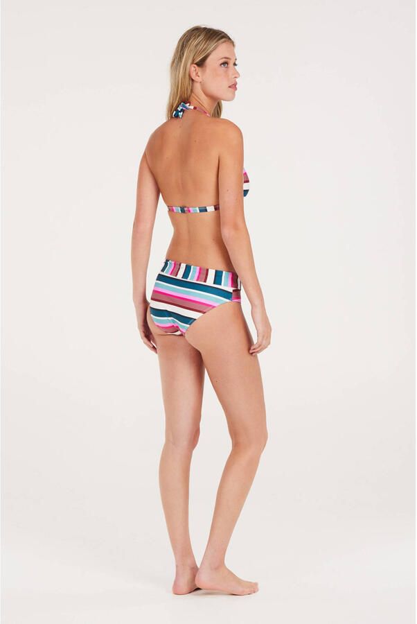 Protest omslag bikinibroekje MIXLAVA roze wit blauw