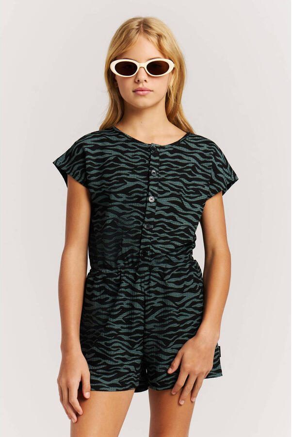 Protest playsuit groen