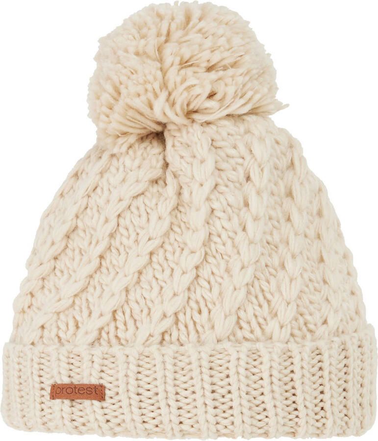 Protest pompon muts PRTPaisley beige