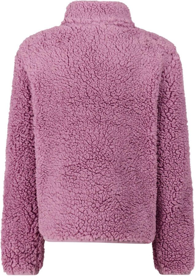 Protest rechtvallende teddy sweater met tekst lila Paars Tekst - Foto 2