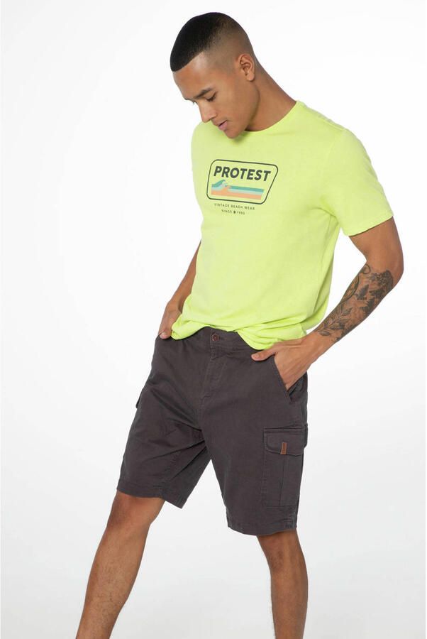 Protest regular fit cargo short PRTNYTRO deep grey - Foto 2