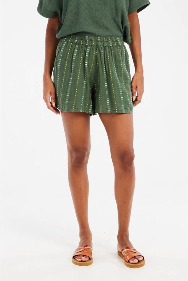 Protest regular waist casual short groen - Foto 2