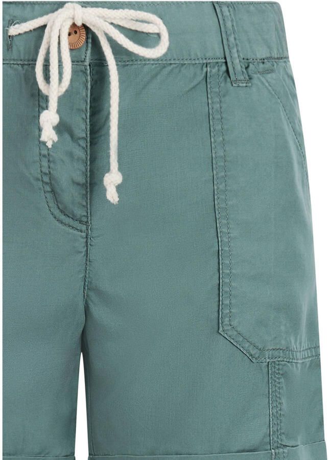 Protest regular waist bermuda short groen - Foto 2