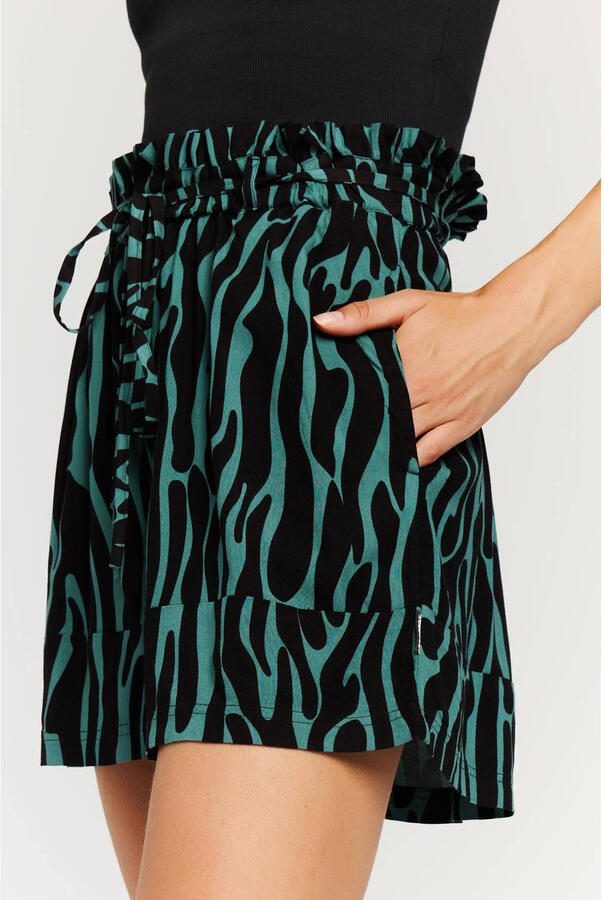 Protest regular waist casual short groen - Foto 2