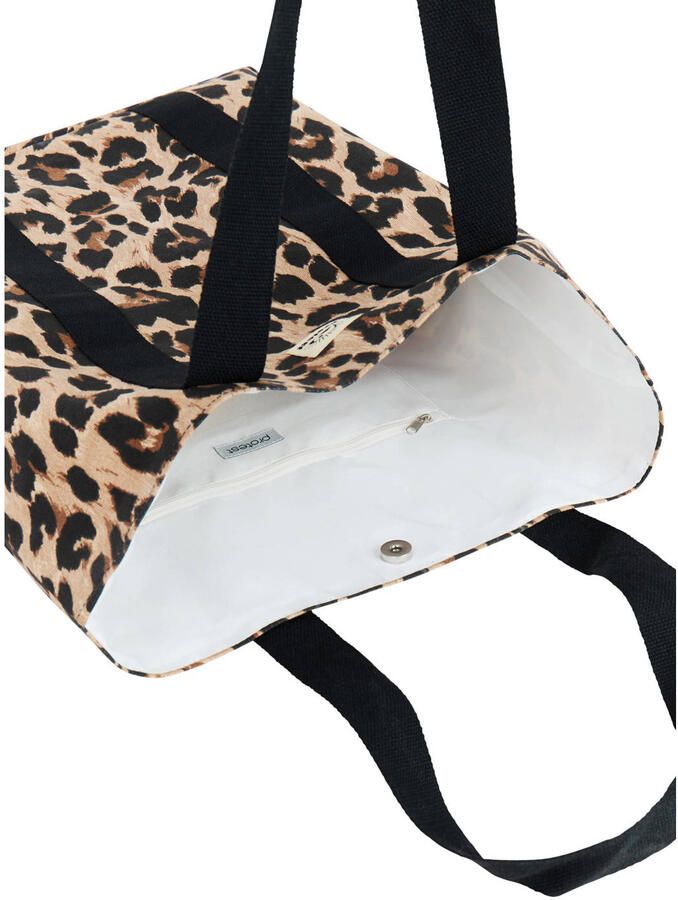 Protest shopper met panterprint bruin - Foto 2