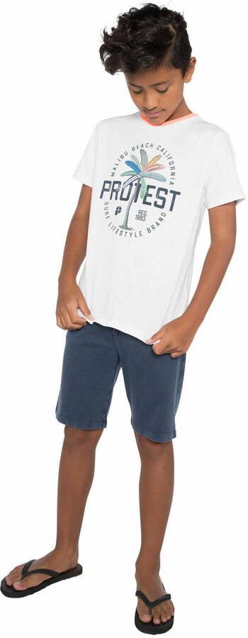 Protest short Orlin Jr donkerblauw Korte broek Jongens Katoen Effen 164 - Foto 3