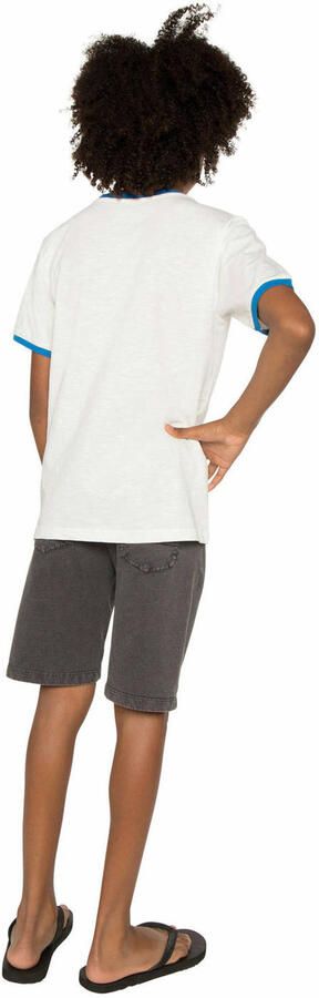 Protest short Orlin Jr grijs Korte broek Jongens Katoen Effen 164 - Foto 2