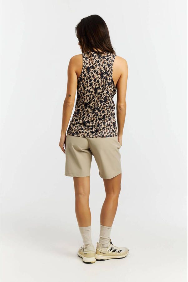 Protest singlet met dierenprint bruin - Foto 2