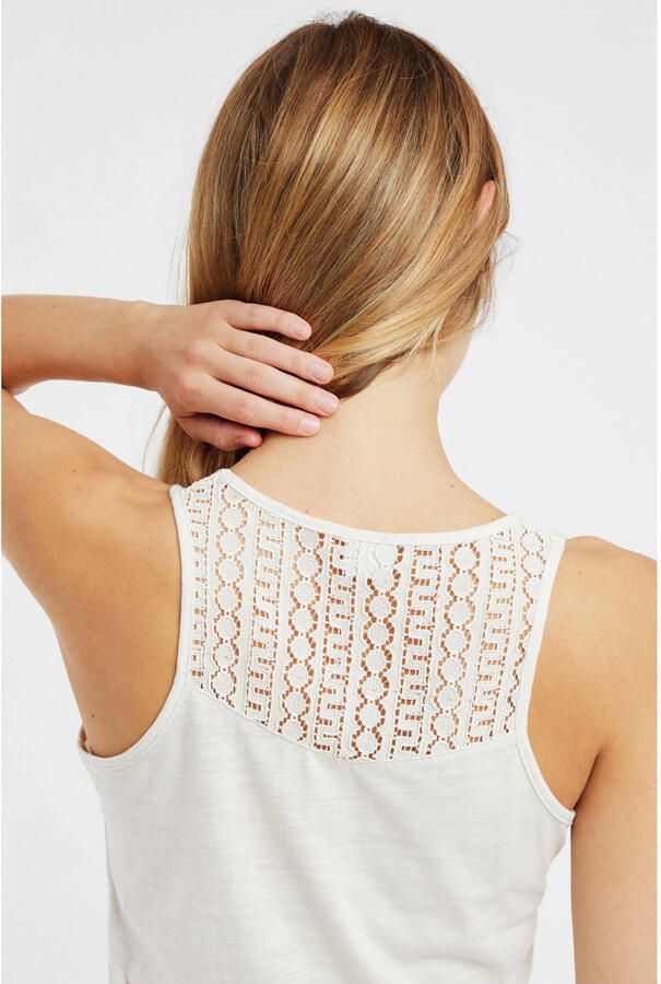 Protest singlet PRTBECCLES met kant ecru