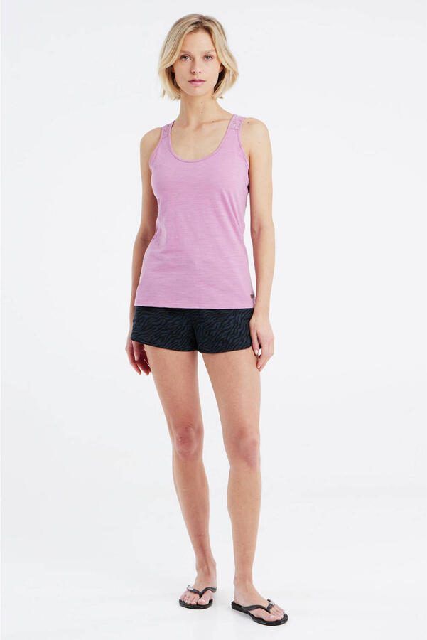 Protest singlet PRTBECCLES met kant roze