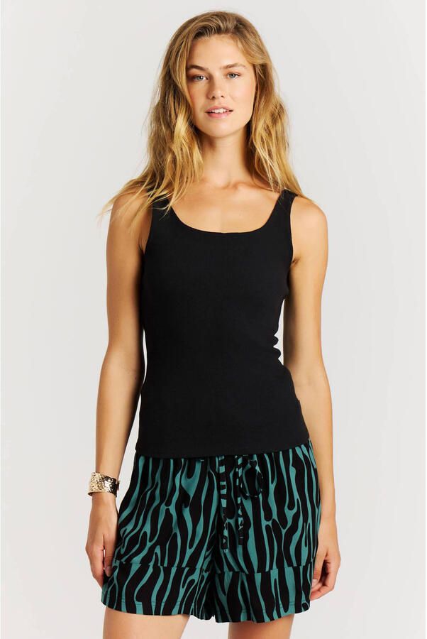 Protest singlet rib gebreid