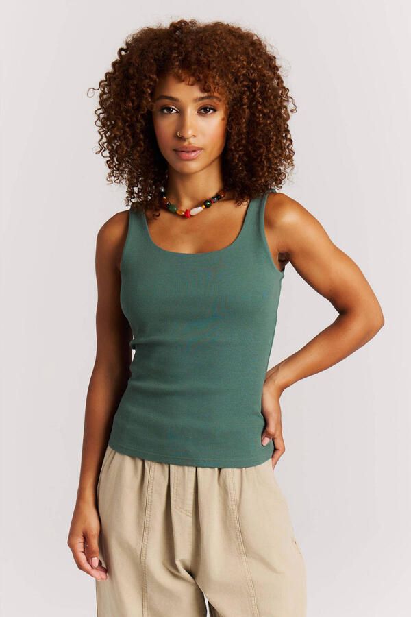 Protest singlet rib gebreid