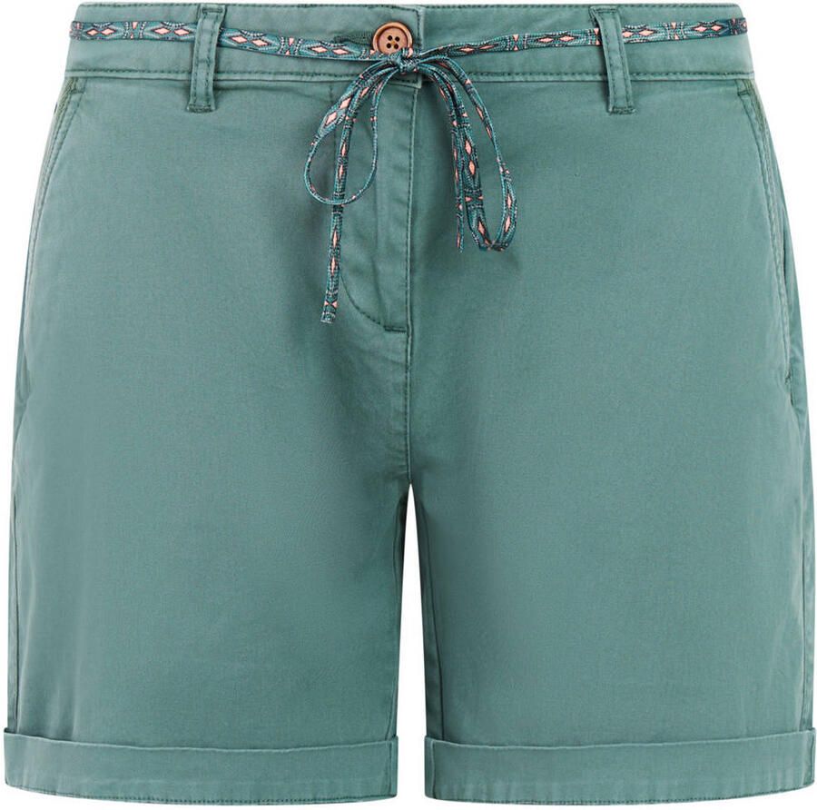Protest slim regular waist chino short groen