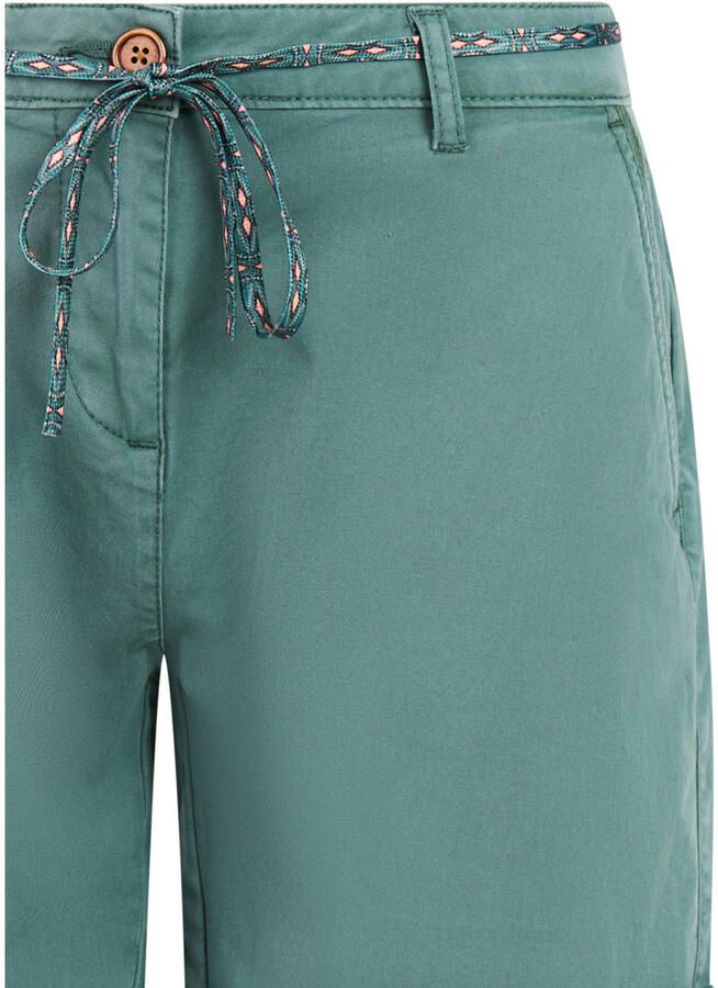 Protest slim regular waist chino short groen - Foto 2