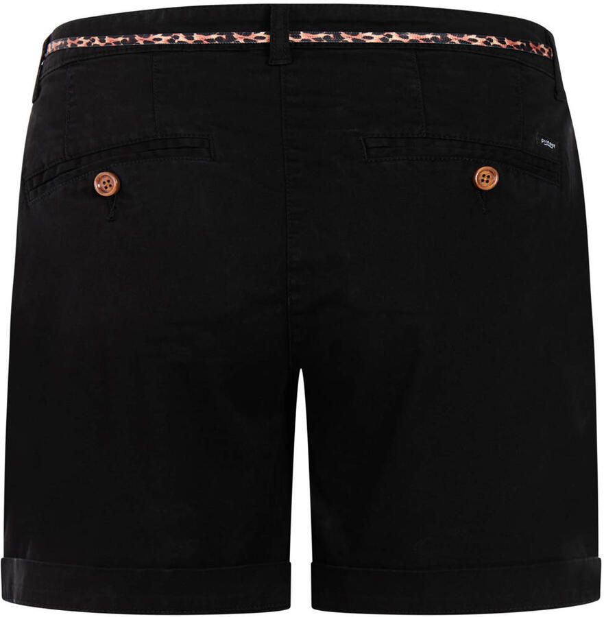 Protest slim regular waist chino short zwart - Foto 2