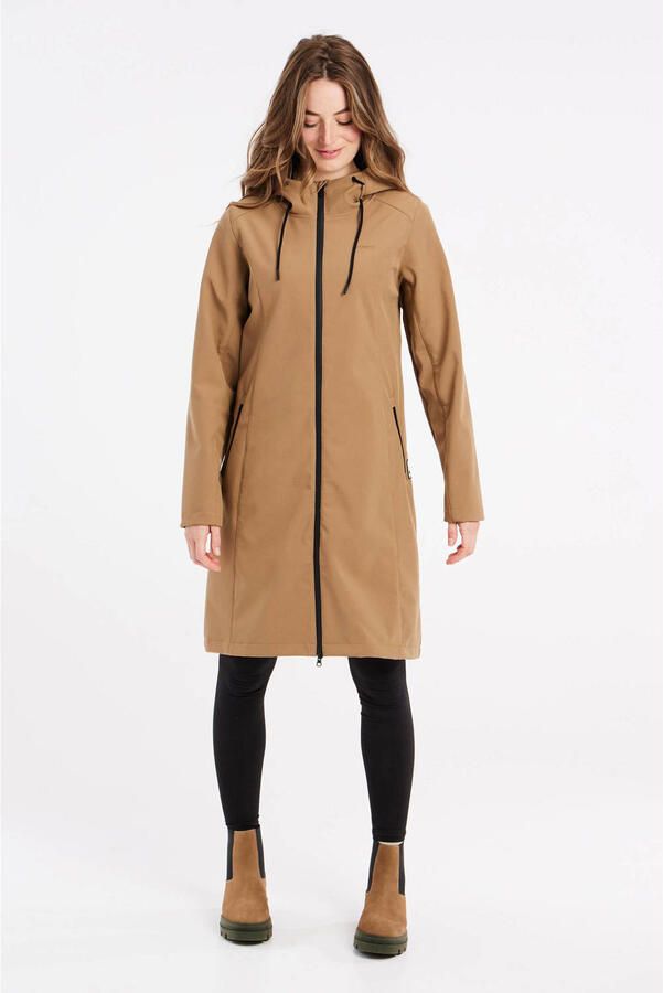Protest softshell jas Eris bruin - Foto 3