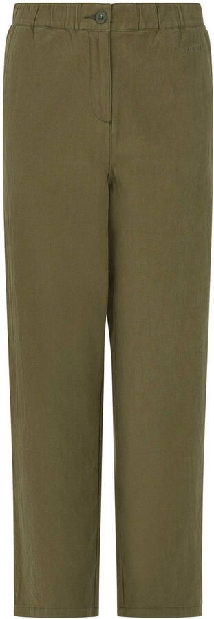 Protest straight fit broek kaki