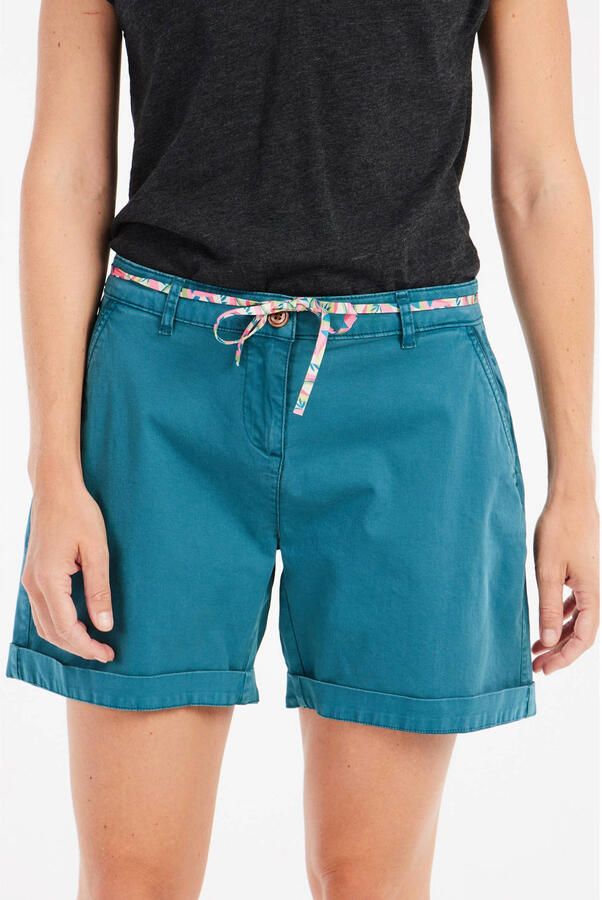 Protest straight regular waist casual short petrol