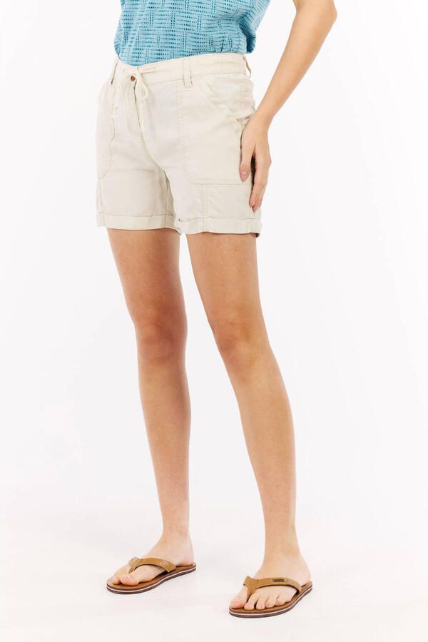 Protest straight regular waist casual short ecru - Foto 3