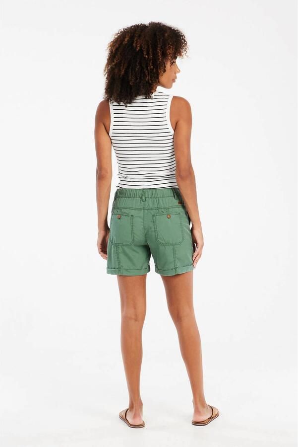 Protest straight regular waist casual short groen - Foto 2