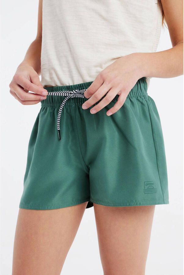 Protest strandshort PRTEVI JR groen Meisjes Polyester Effen 104 - Foto 2