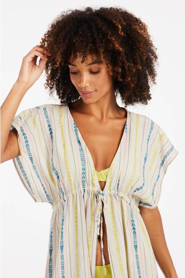 Protest strandtuniek PRTKEARA gebroken wit