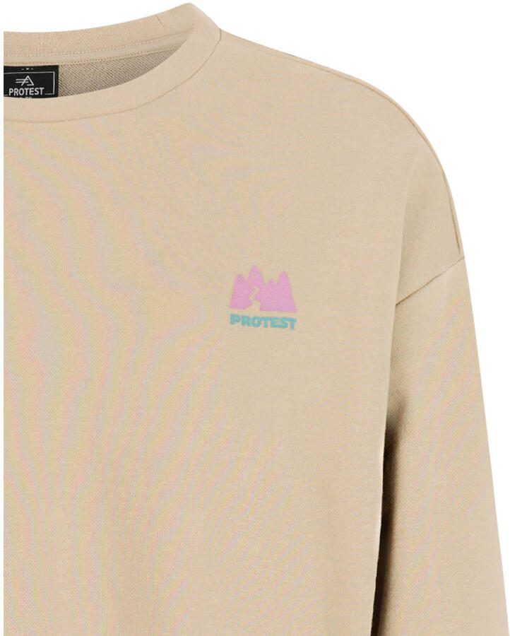 Protest sweater met backprint zand - Foto 2