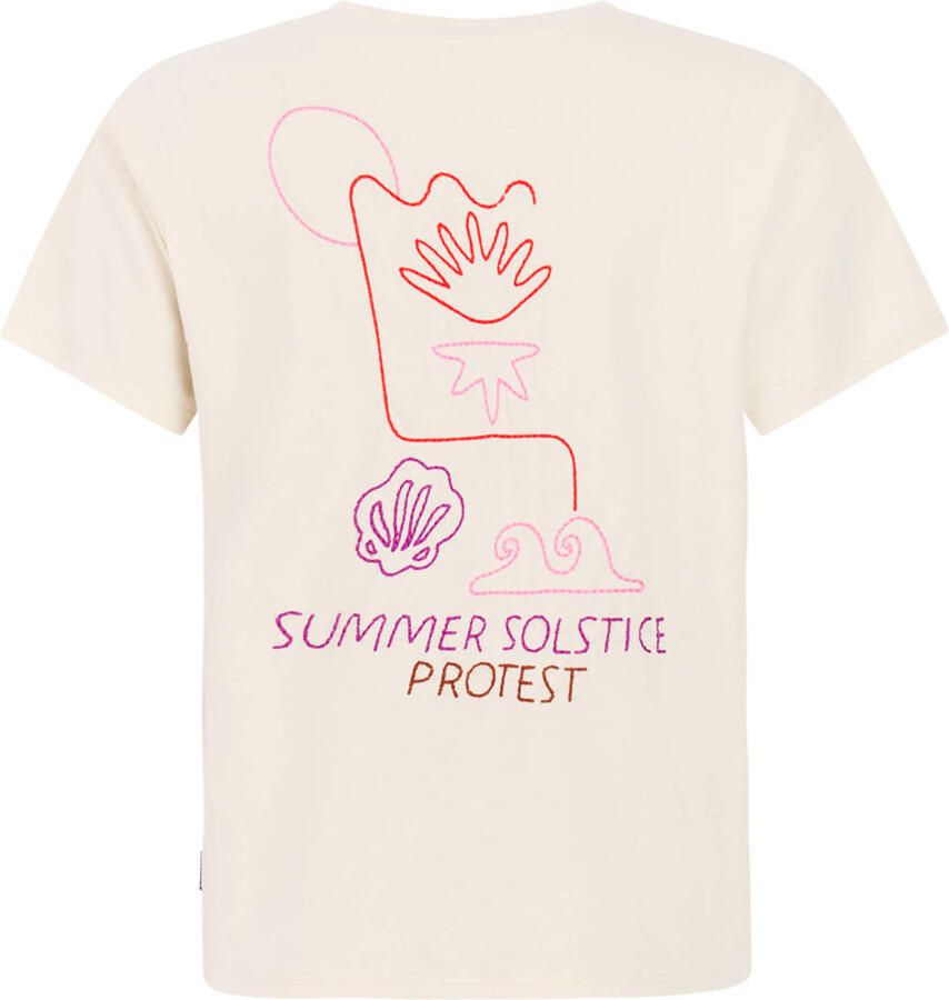 Protest T-shirt ecru - Foto 2