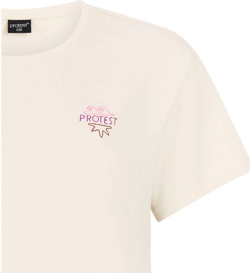 Protest T-shirt ecru