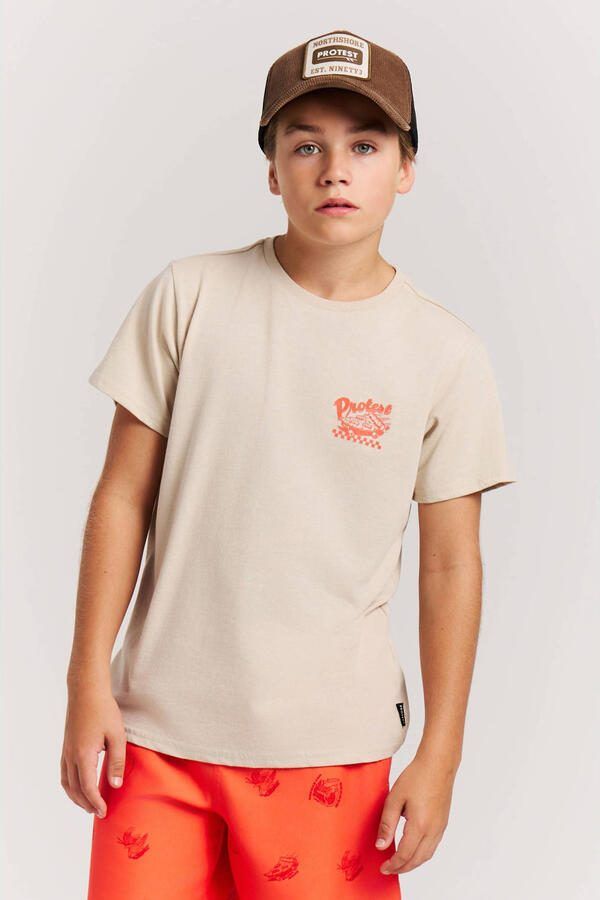 Protest T-shirt ecru