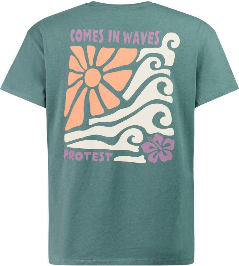 Protest T-shirt groen