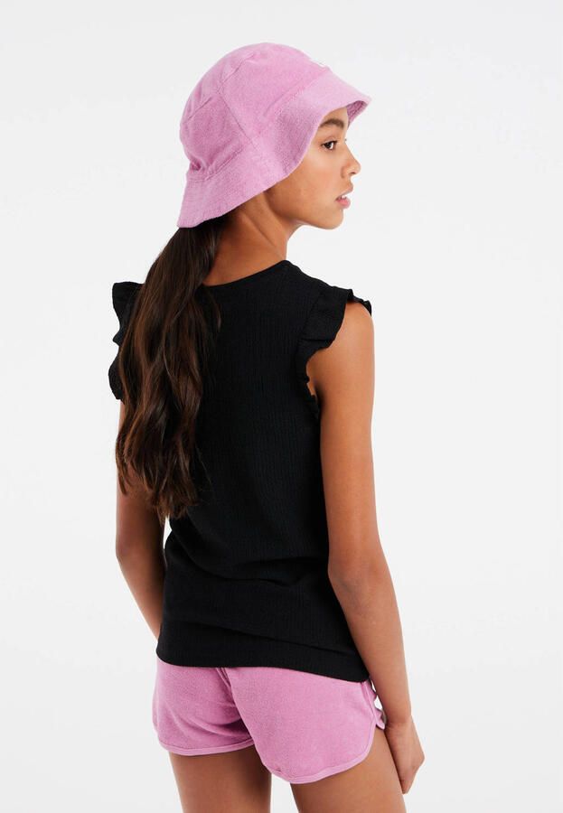 Protest T-shirt PRTCRIUS zwart Meisjes Katoen Ronde hals Effen 116 - Foto 2