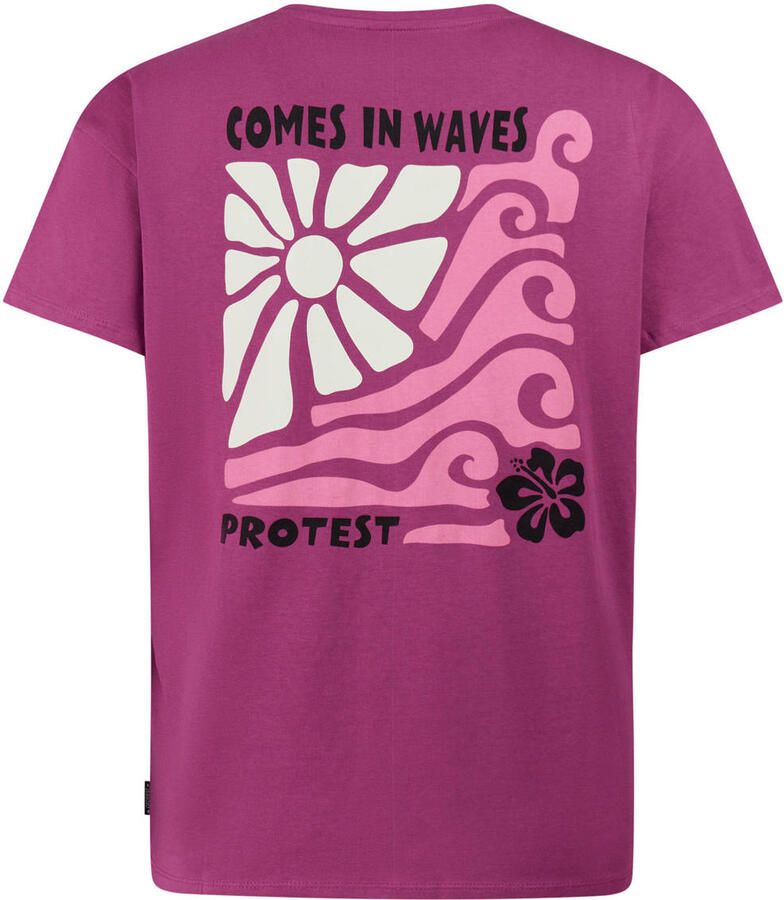 Protest T-shirt roze