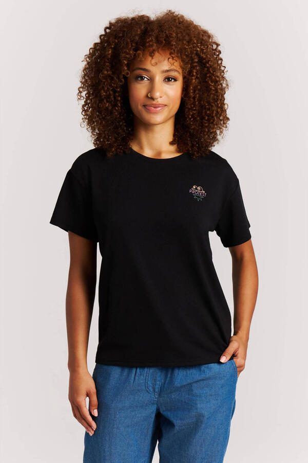 Protest T-shirt zwart