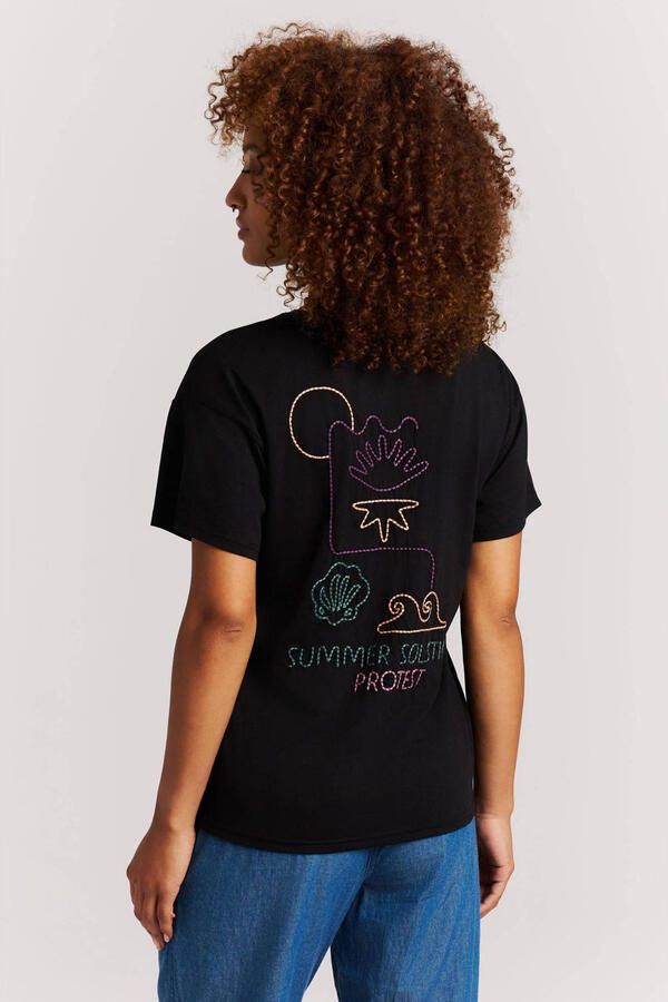 Protest T-shirt zwart - Foto 3