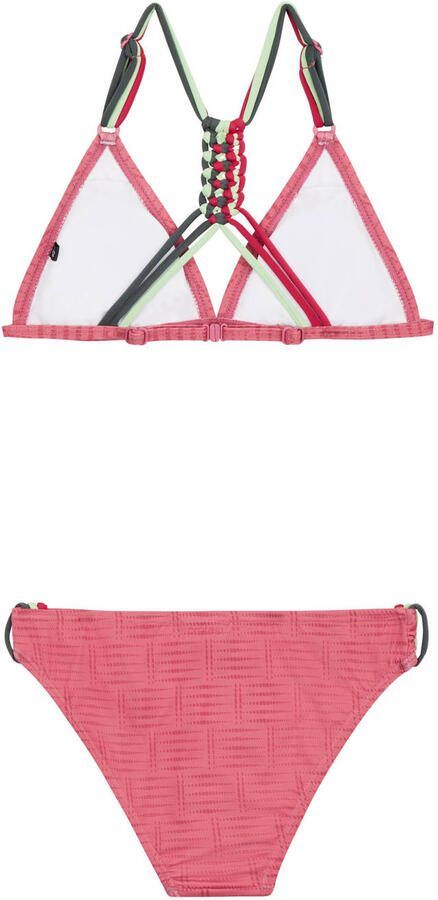 Protest triangel bikini PRTFIMKE JR roze Meisjes Polyester Streep 164 - Foto 3