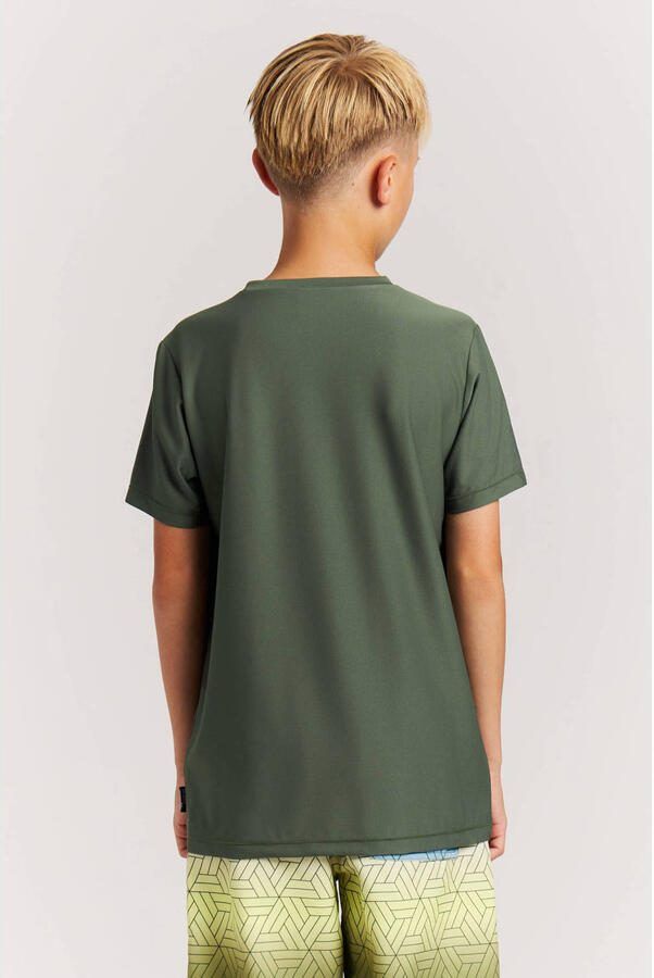 Protest UV T-shirt PRTCAPTAIN JR groen - Foto 2