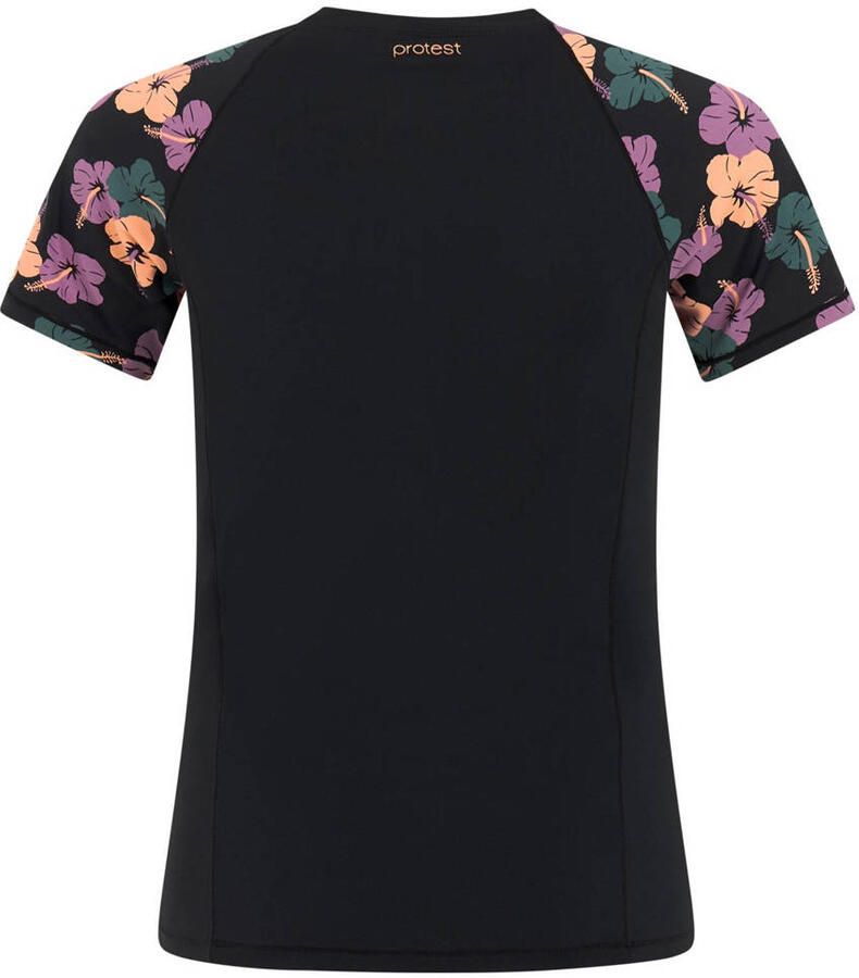 Protest UV T-shirt PRTNAUTIC zwart
