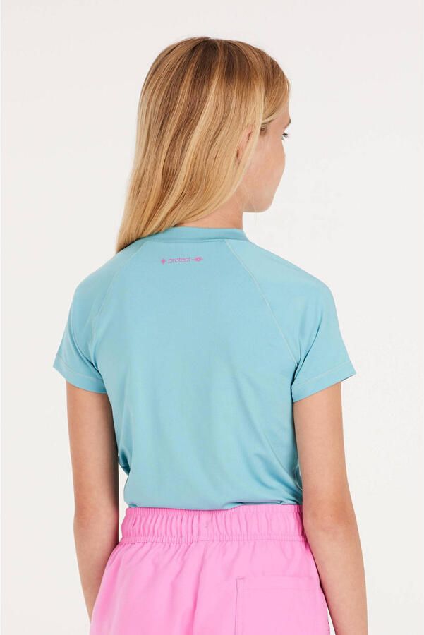 Protest UV T-shirt PRTSENNA JR blauw UV shirt Meisjes Polyester Ronde hals 128 - Foto 3