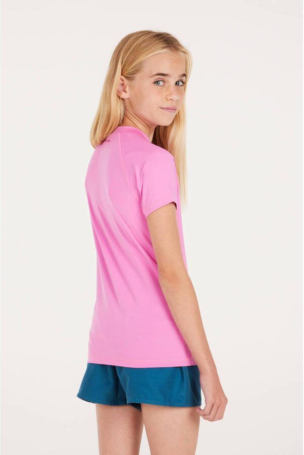 Protest UV T-shirt PRTSENNA JR roze UV shirt Meisjes Polyester Ronde hals 128 - Foto 2