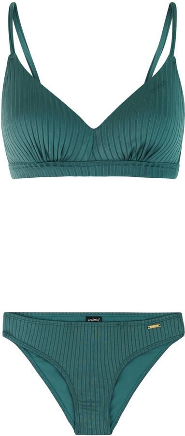 Protest voorgevormde beugel bikini set PRTKYLA groen