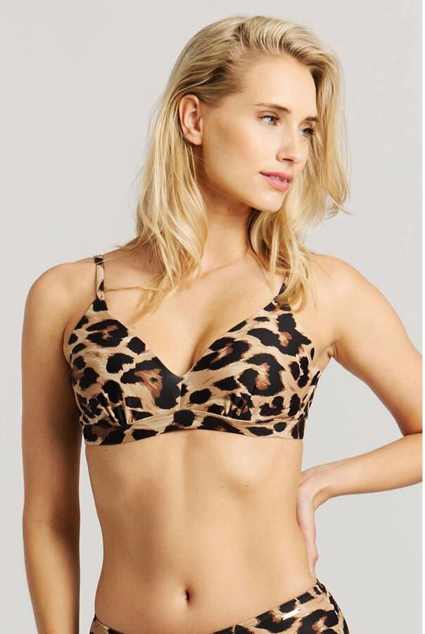 Protest voorgevormde beugel bikinitop MIXADAIRU beige bruin - Foto 3