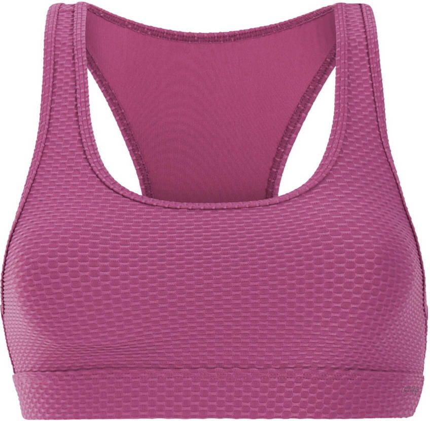 Protest voorgevormde crop bikinitop MIXEAGARI fuchsia
