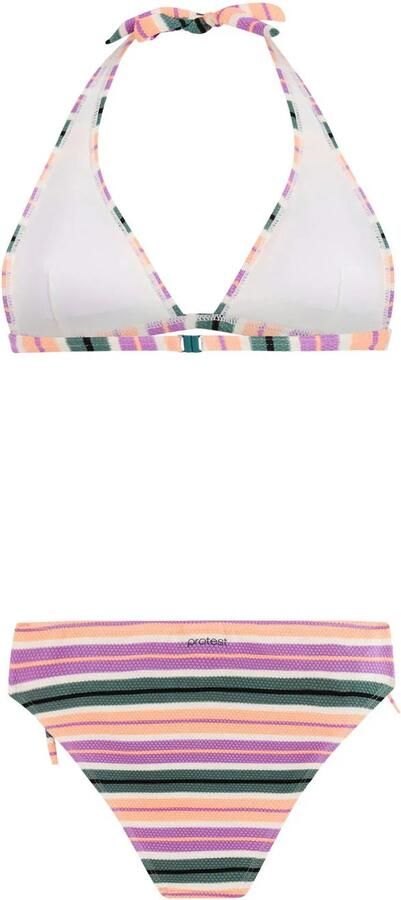 Protest voorgevormde halter bikini set PRTADMIRER roze groen wit - Foto 2