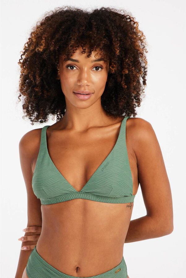 Protest voorgevormde halter bikinitop MIXCHUB B-cup groen - Foto 3