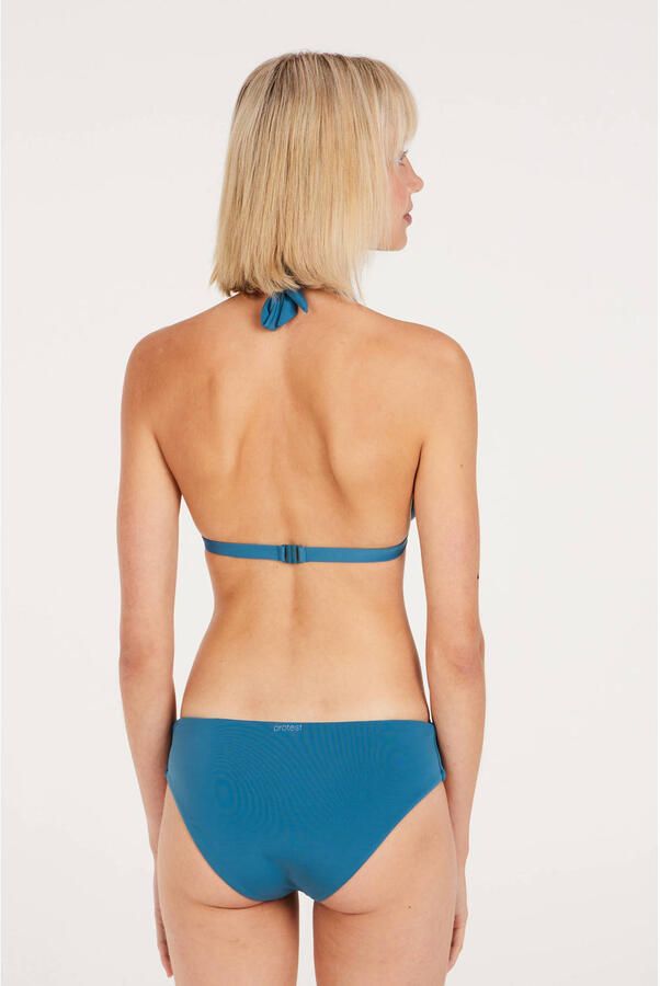 Protest voorgevormde halter bikinitop MIXZERO petrol