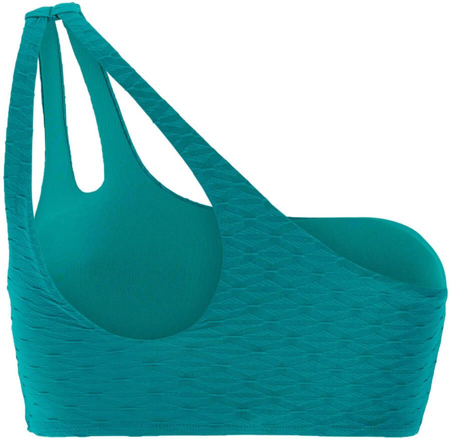 Protest voorgevormde one shoulder bikinitop MIXMARLEA groen - Foto 2