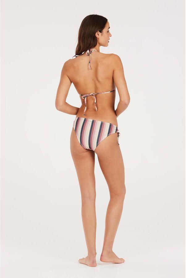 Protest voorgevormde triangel bikini met lurex PRTMOLA roze donkerblauw