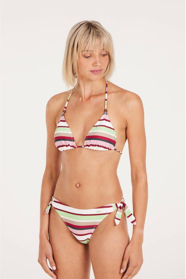 Protest voorgevormde triangel bikini PRTBANDITA groen roze rood