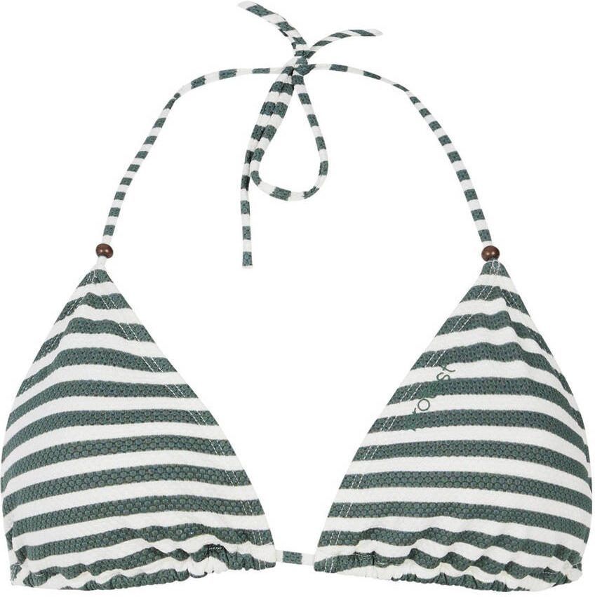 Protest voorgevormde triangel bikini PRTEVANS groen wit - Foto 2